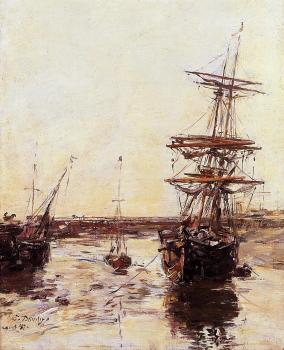 尤金 佈丹 Trouville, The Outer Harbor 尤金 佈丹 Trouville, The Outer Harbor